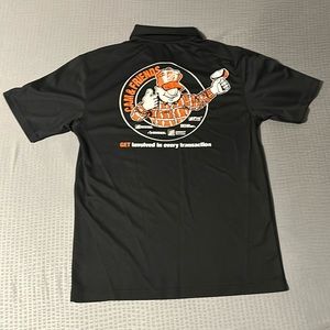 Home Depot cam & friends GET involved polo graphic shirt